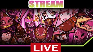 Drawing Hazbin Hotel and Helluva Boss Fusions 5 - Velvette and Stolas @knightofarcane