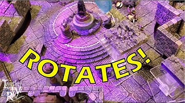 Together We Role | Fun with Dwarven Forge | "Rotating" Clockwork Map!