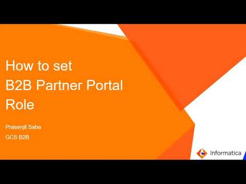 How to Set B2B Partner Portal Role