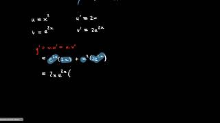 Differentiating exponential functions to find stationary points