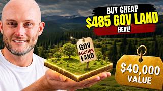 Buy Cheap Gov Land For $485 Here! $40,000 Value (Location)