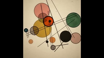 The circle, in its purest form, conveys a sense of cosmic and symbolic importance. #art #bauhaus