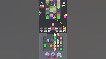 Knit Out Level 249 | Hard Level | Relaxing Music & Game Sounds #knitout #asmrgaming