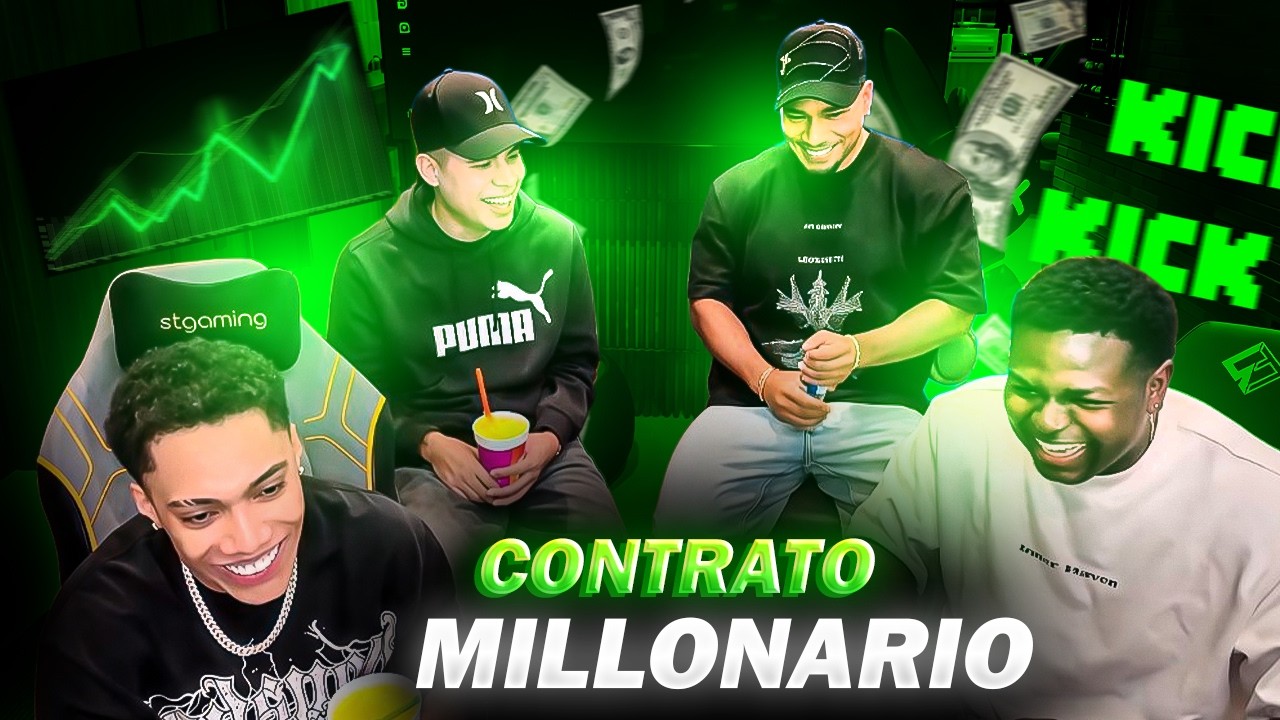 KICK LE DIO este CONTRATO MILLONARIO al NUEVO LIDER 😱 | JUANFER LA MATA