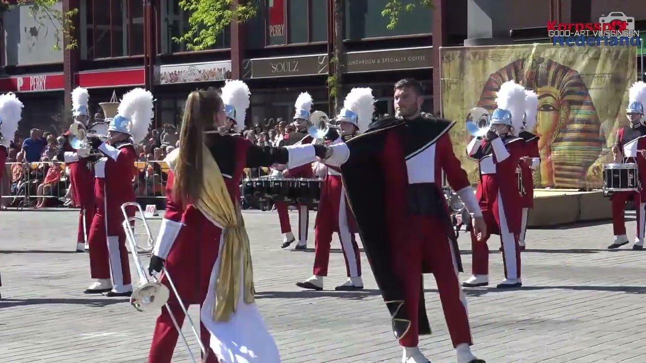 Showband IRENE tijdens Oranje bandshow Dordrecht 2025
