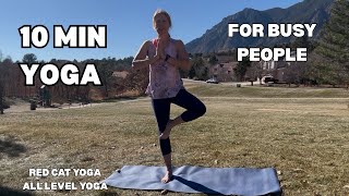 10 Minute Yoga For Busy People