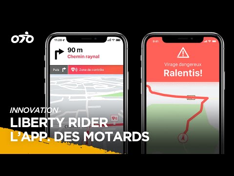 La minute Lab : Liberty Rider, l'appli smartphone qui rassure les motards