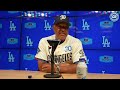 Dave Roberts: Dodgers 'fed off' Tarik Skubal's intensity & happy for Kyle Tucker's clutch hit