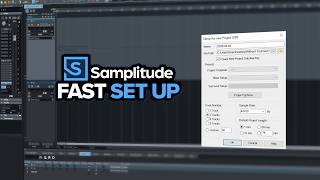 Samplitude Project Setup & Audio Import Guide