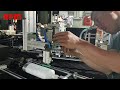 CNC106 plastic bottle screen printing machine how to change the round bottle printing into oval