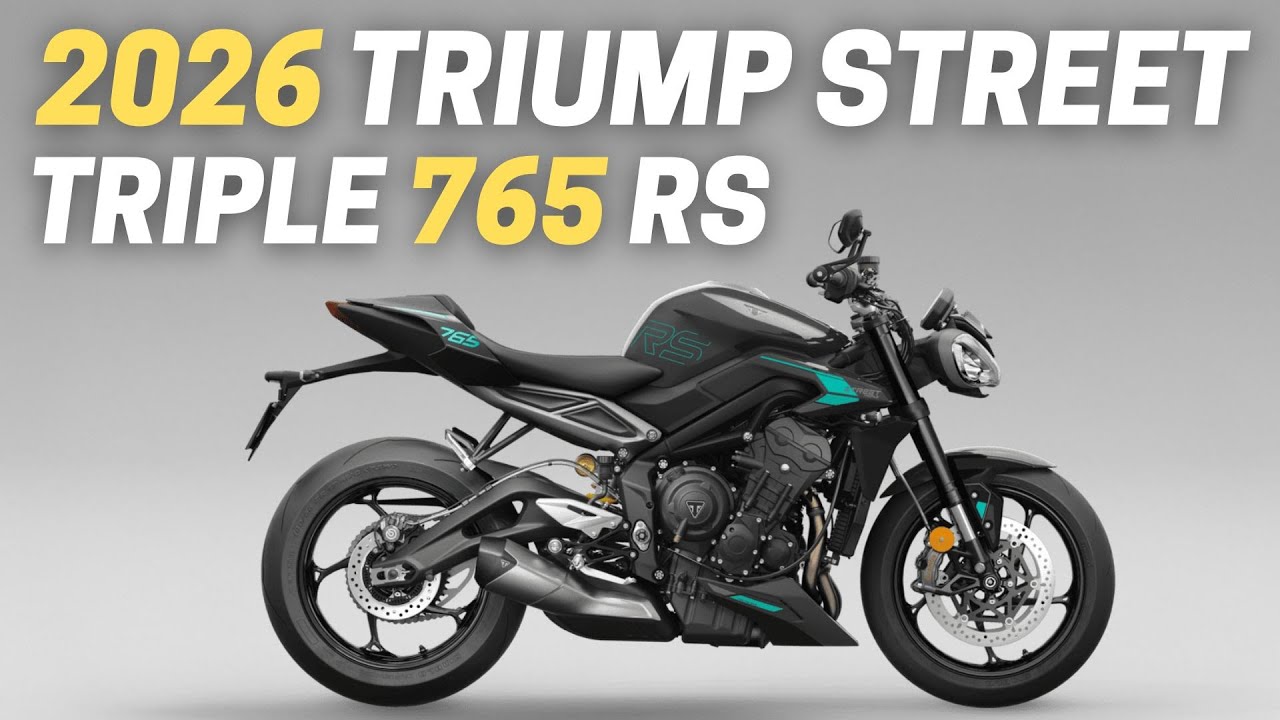2026 Triumph Street Triple 765 RS: 9 Things You Need To Know