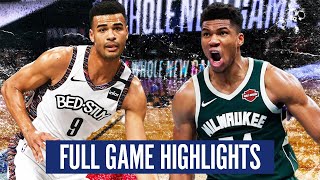 NETS at BUCKS - FULL GAME HIGHLIGHTS  2019-20 NBA Season