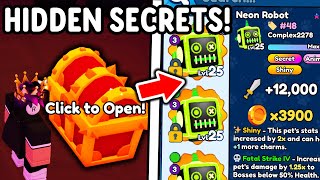 I Found EVERY HIDDEN SECRET in Roblox Pet Catchers..