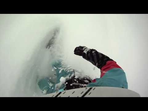 GoPro HD - Finally Deep in East Vail! 40ft cliffs, backflips, deep powder in the Vail Backcountry