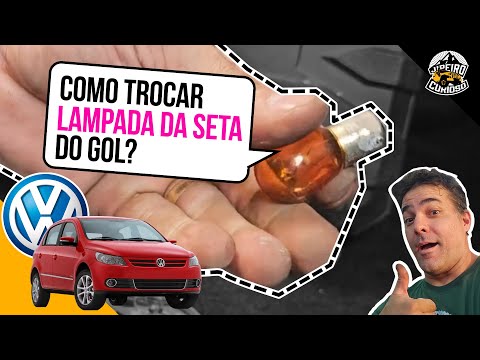 Como trocar a #lâmpada da seta traseira do #Gol G5 - Passo a passo