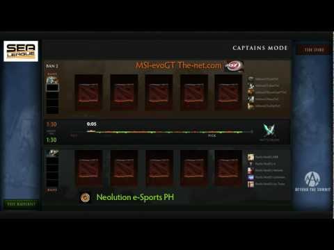 MSIevoGT-TnC vs Pacific.Neo (SEA League - Qualifier 2)