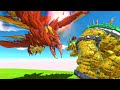 NEW Phoenix Fights BOWSER In Animal Revolt Battle Simulator!