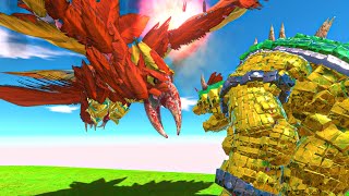 NEW Phoenix Fights BOWSER In Animal Revolt Battle Simulator!