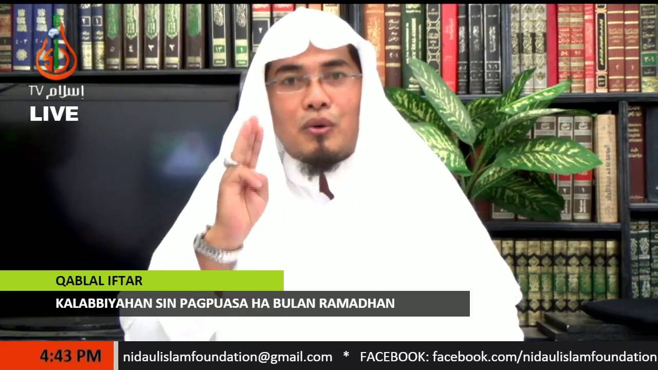 Kalabbiyahan sin Pagpuasa ha Bulan Ramadhan - Sheikh Mohammad Tahir Jamail (Tausug)