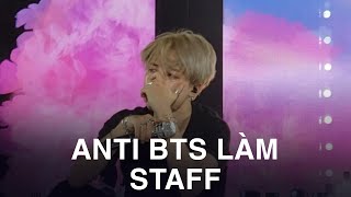 Anti.fan Làm Staff BTS: Gọi Jimin Là Đồ Thảm Hại !?