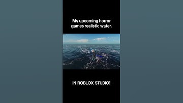 Realistic Ocean System in Roblox Studio! #robloxstudio #shorts