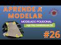 APRENDE A MODELAR - 03 Modelado Poligonal - 26 High Poly: Subdivisiones (6)