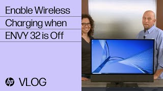 Enabling Wireless Charging on the HP ENVY 32 All-in-One When it is Turned Off | HP How To For You screenshot 2