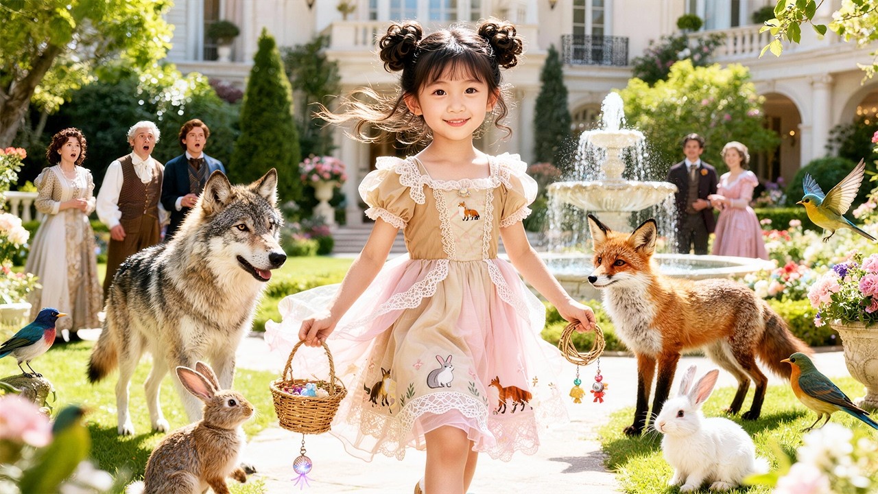 全集🌷被狼养大的小女孩能听懂动物心声，初入豪门被讥讽为野丫头没家教，却一次次救下全家人，才让众人发现，她才是真正的小福星！