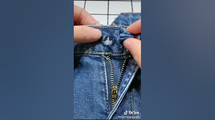 Que debo hacer si se me sale el botón de los pantalones? TikTok ideas