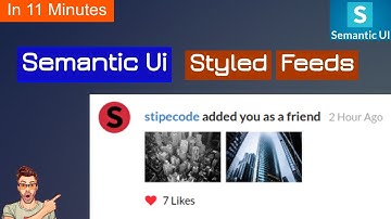 Coding semantic ui interactive feeds|ui feeds|semantic ui styled feeds|web feeds|semantic ui feeds