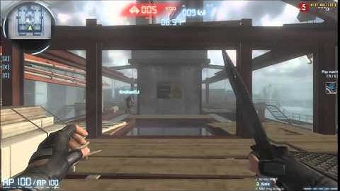 F.E.A.R. Online Knives Mode Gameplay Video