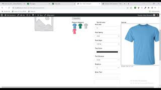 Custom T-Shirt Designer in WooCommerce Plugin