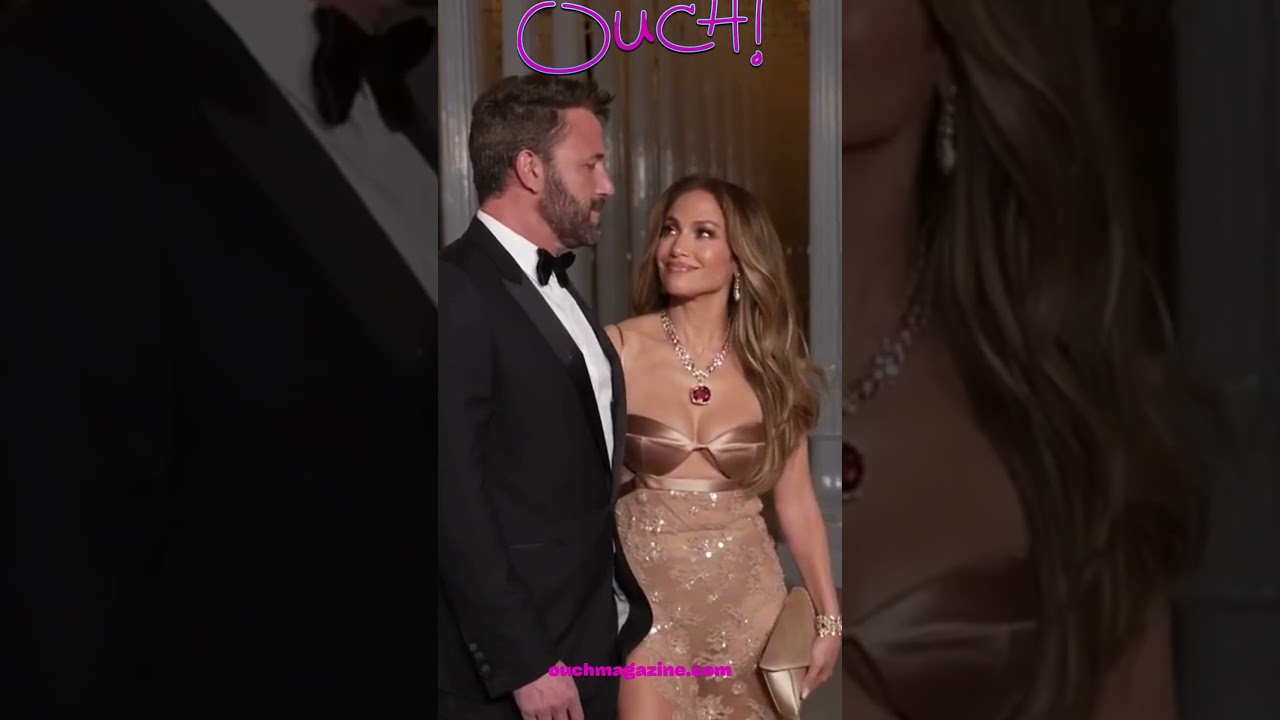 JENNIFER LOPEZ | BEN AFFLECK | RED CARPET MOMENT | OUCH MAGAZINE