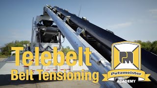 Telebelt Cable & Belt Tensioning Procedure | Quick Start Video Series | Putzmeister Academy