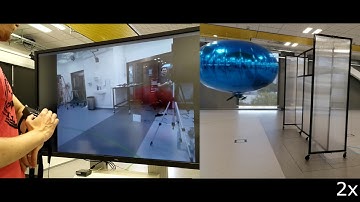 A Shared Control Teleoperation Framework for Robotic Airships