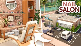 Promenade Nail Salon 💅 // The Sims 4 Speed Build