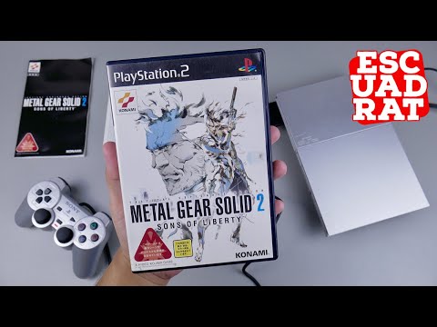 Metal Gear Solid 2: Sons of Liberty PS2 USA, Unboxing & MGS2 PlayStation 2 Gameplay