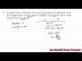 Chapter 2, Introduction to Linear Polynomials | Exercise 2.2 Q 6 in Tamil | Class 9 Maths