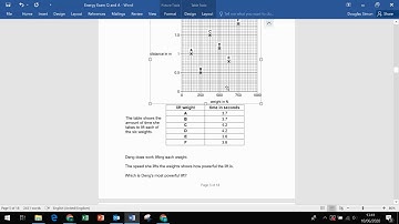 GCSE Exam Question Walkthrough - Energy