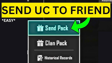 How To Send UC To Friend in PUBG(EASY)