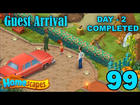 Homescapes Story Walkthrough Gameplay - Lake House Guest Arrival - Day 2 - Part 99