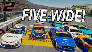 CHAOS AT TALLADEGA! OUR BEST SHOT | NASCAR 25 Career Mode PT 2