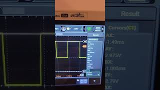 Measuring time and getting time stamps using cursors on Rigol DHO804 oscilloscope. #diyelectronics