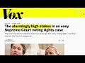The voting rights case that could set us back 60 years