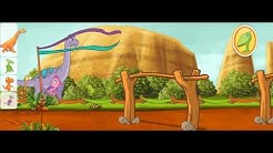Мультик игра Поезд динозавров: Триатлон (Dinosaur Train Triathalon)