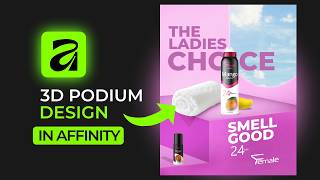 How to Create Realistic Podiums in Affinity 3.1 (Beginners)
