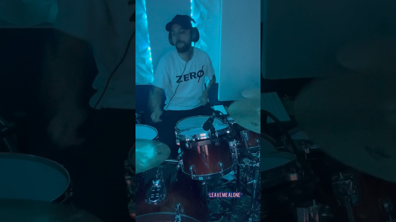 Drum tracks for “leave me alone” Album in the works!