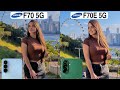 Samsung Galaxy F70 5G Vs Samsung Galaxy F70E 5G Camera Test Comparison 