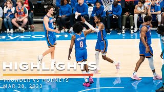 OKC Thunder vs Charlotte Hornets | Game Highlights | March 28, 2023