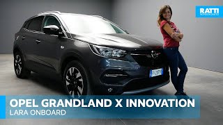 OPEL GRANDLAND INNOVATION 1.5 130CV DIESEL (2019) AZIENDALE GRIGIA | INTERNI ED ESTERNI CON LARA